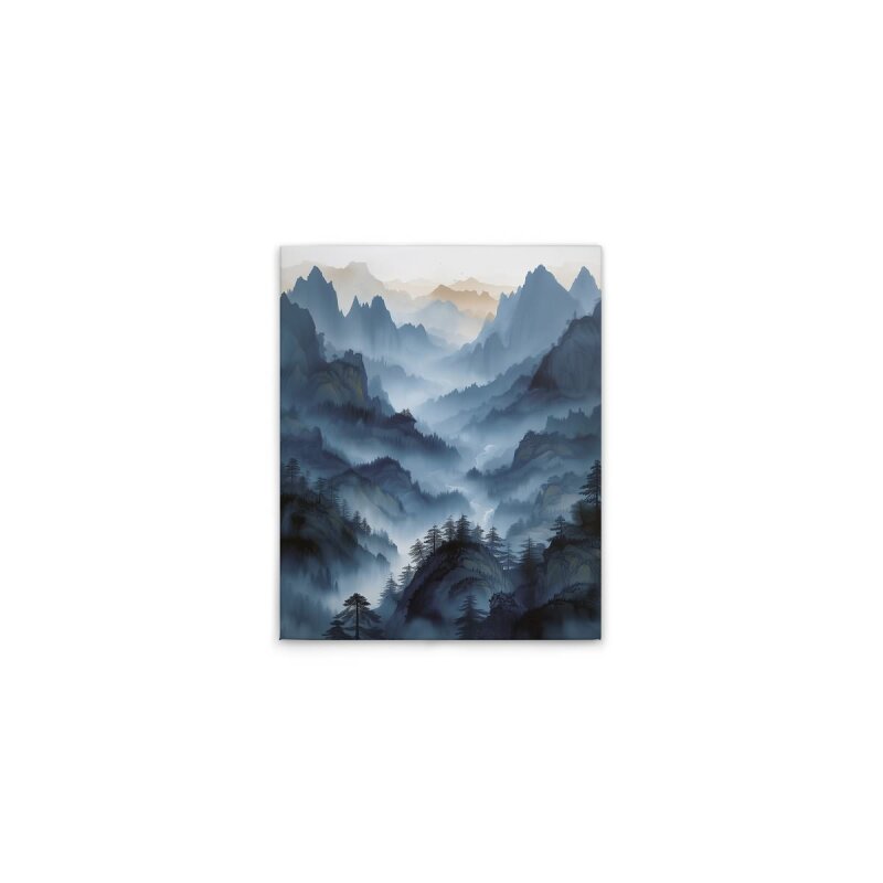 A.S. Création Leinwandbild Asian MountainB Größe 40cm x 50cm