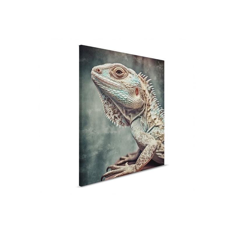 A.S. Création Leinwandbild Fancy Lizard Größe 40cm x 50cm
