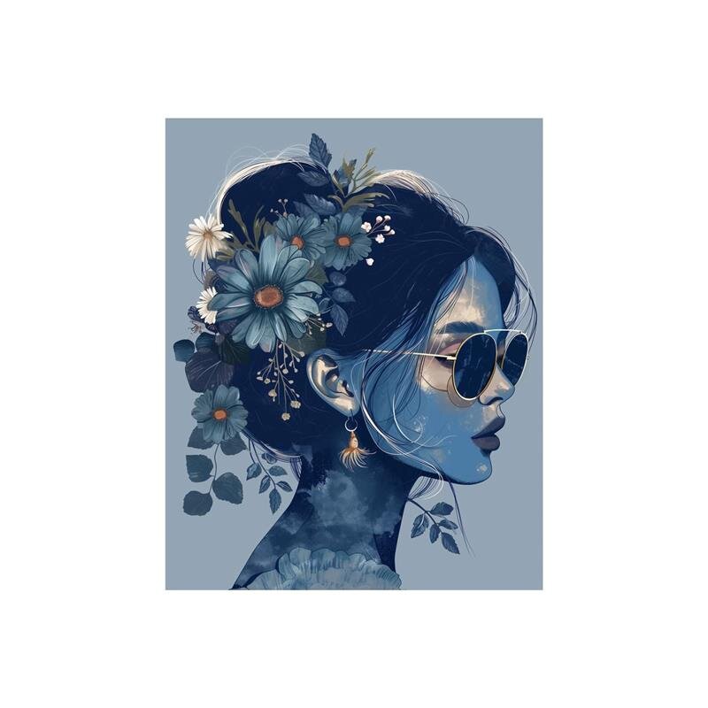 A.S. Création Leinwandbild Lisa Painted Größe 40cm x 50cm