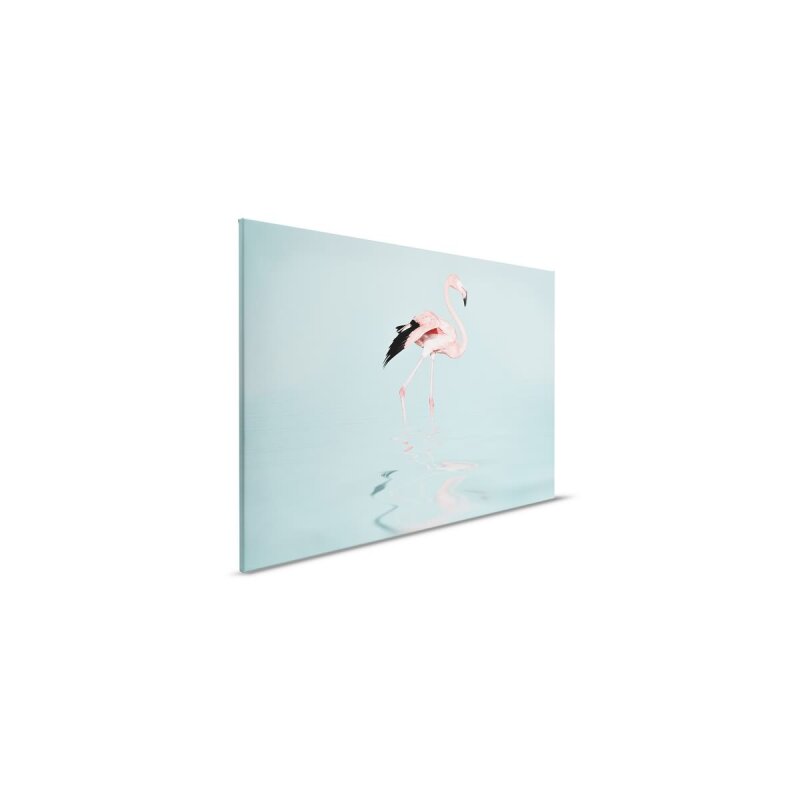 A.S. Création Leinwandbild Flamingo Water