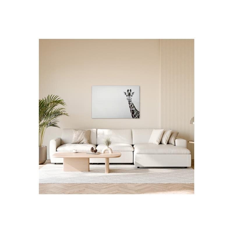 A.S. Création Leinwandbild Giraffe Portrait
