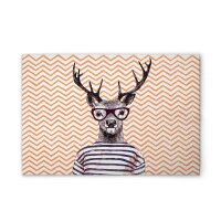 A.S. Cr&eacute;ation Leinwandbild Modern Deer 2