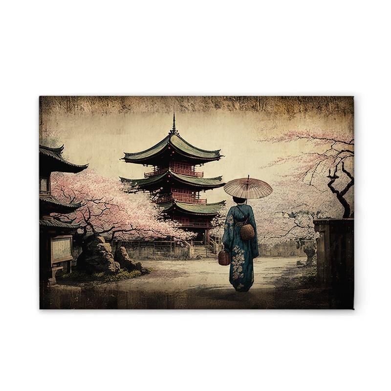 A.S. Création Leinwandbild Pagoda Vintage