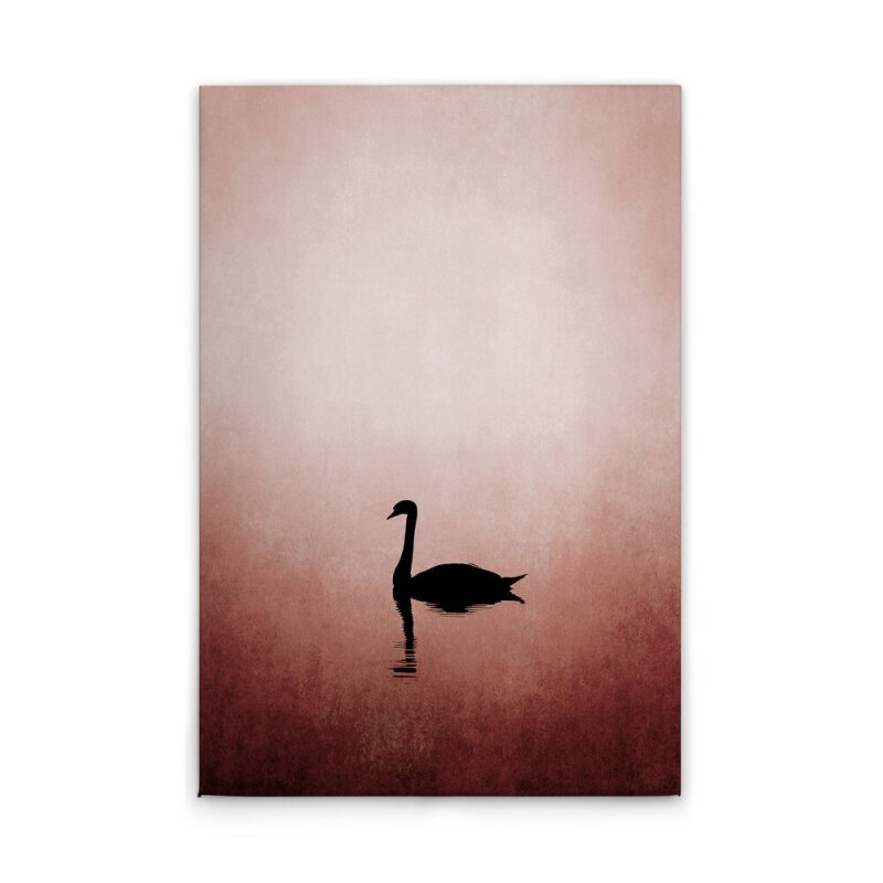 A.S. Création Leinwandbild Swan Lake