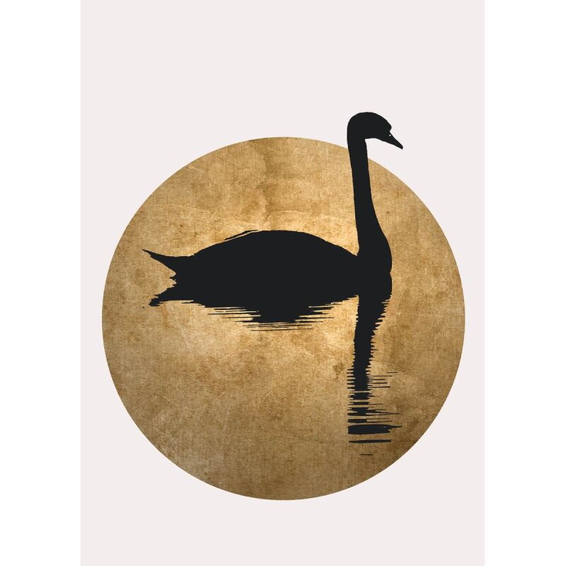 A.S. Création Leinwandbild Swan Lake