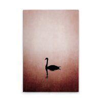 A.S. Cr&eacute;ation Leinwandbild Swan Lake