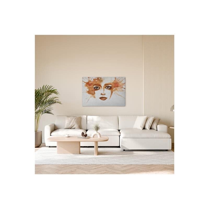 A.S. Création Leinwandbild Watercolor Face 1