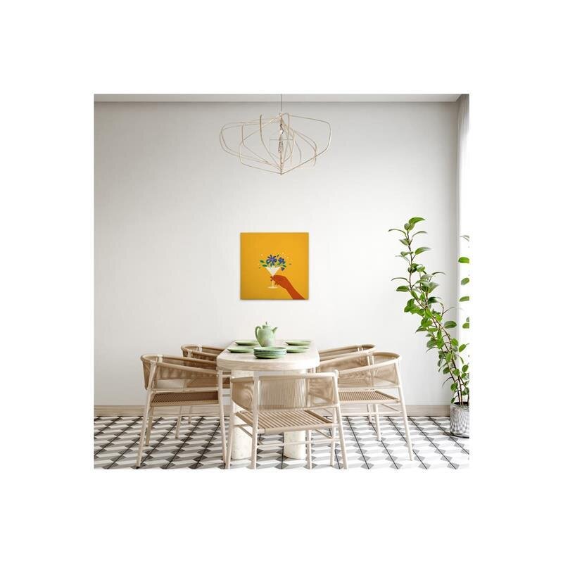 A.S. Création Leinwandbild Flower Glass 1