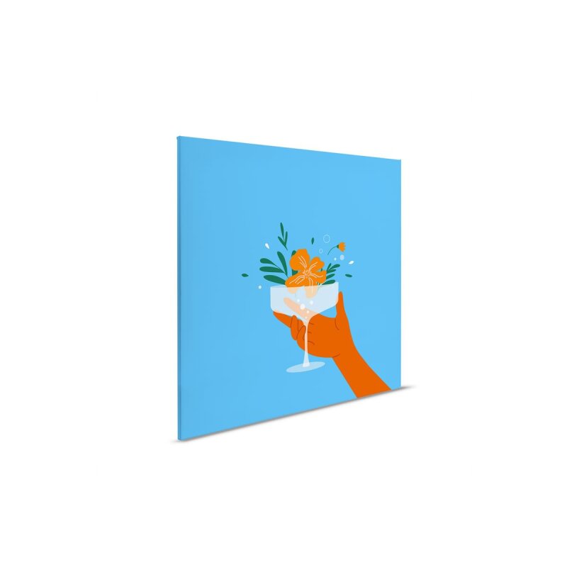 A.S. Création Leinwandbild Flower Glass 2