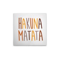 A.S. Cr&eacute;ation Leinwandbild Hakuna Matata 2