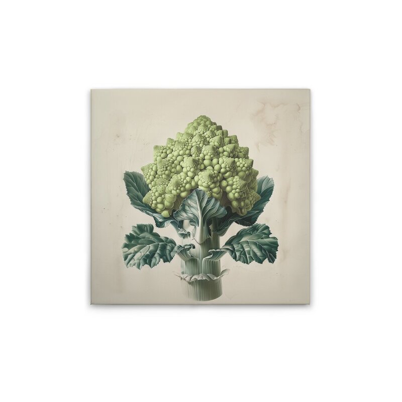 A.S. Création Leinwandbild Romanesco Green