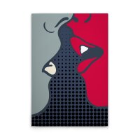 A.S. Cr&eacute;ation Leinwandbild The Kiss