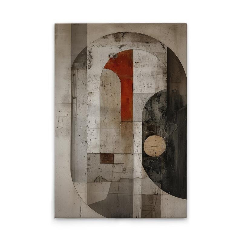 A.S. Création Leinwandbild Abstract Geometric