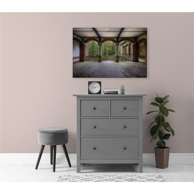 A.S. Création Leinwandbild alte Terasse