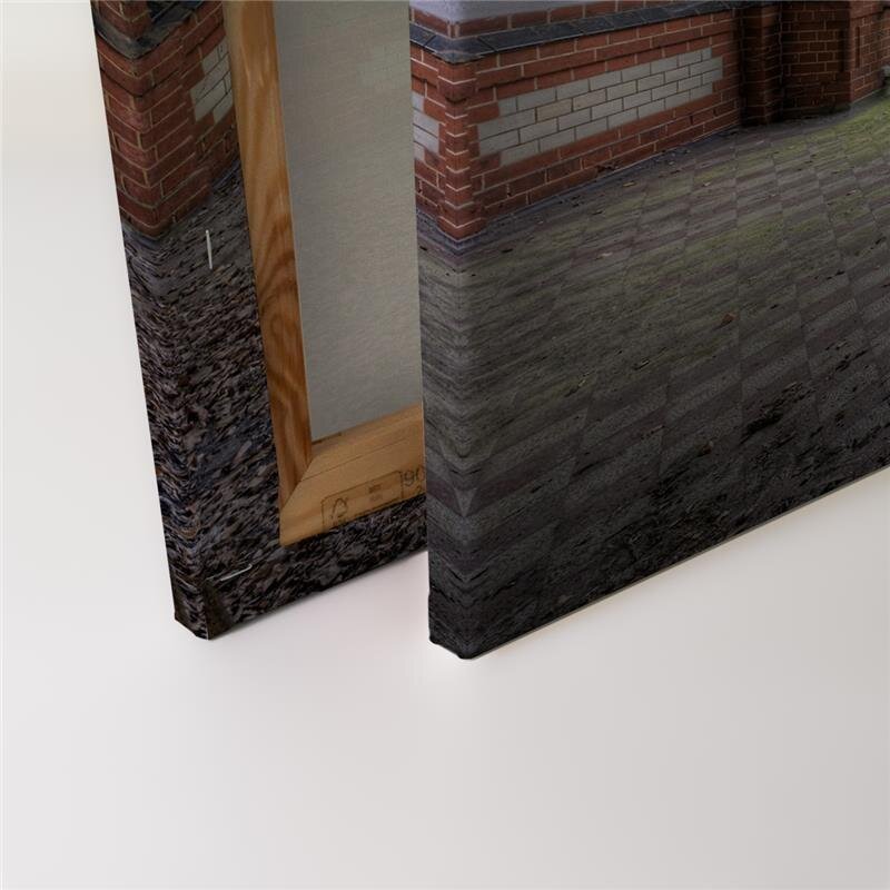 A.S. Création Leinwandbild alte Terasse