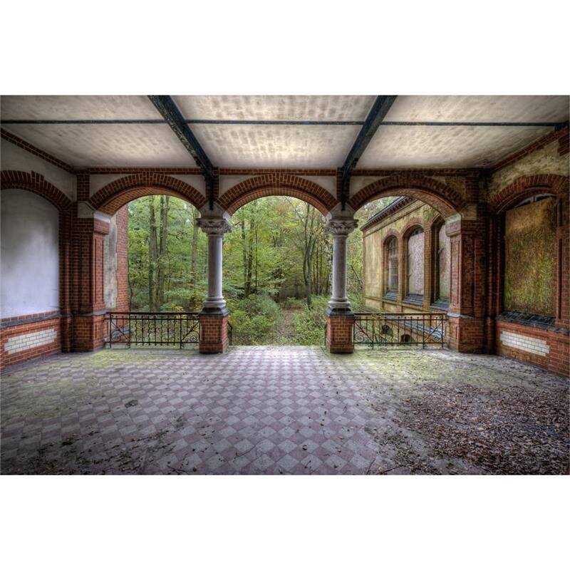 A.S. Création Leinwandbild alte Terasse