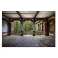 A.S. Cr&eacute;ation Leinwandbild alte Terasse