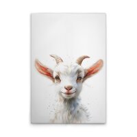 A.S. Cr&eacute;ation Leinwandbild Baby Billy Goat