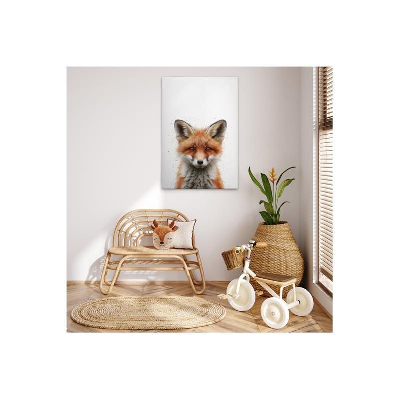 A.S. Création Leinwandbild Baby Fox