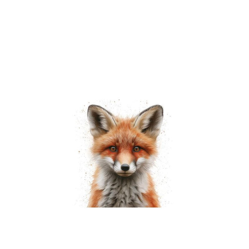 A.S. Création Leinwandbild Baby Fox