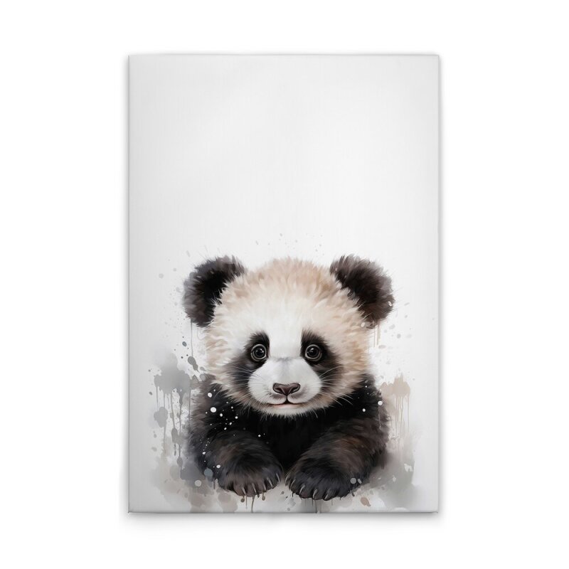 A.S. Création Leinwandbild Baby Panda