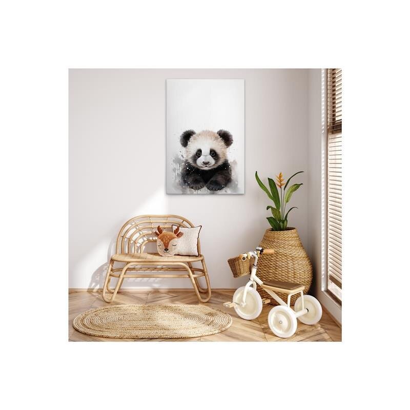 A.S. Création Leinwandbild Baby Panda