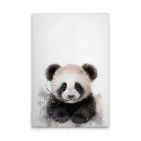 A.S. Cr&eacute;ation Leinwandbild Baby Panda