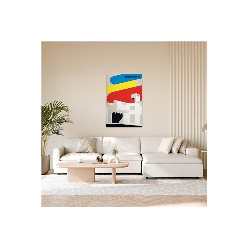 A.S. Création Leinwandbild Barcelona75