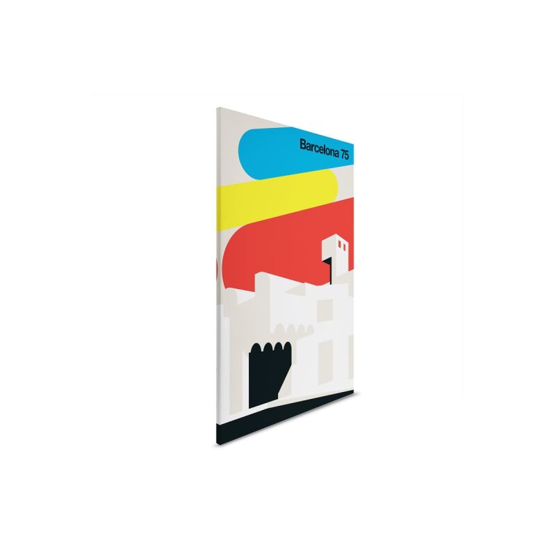 A.S. Création Leinwandbild Barcelona75
