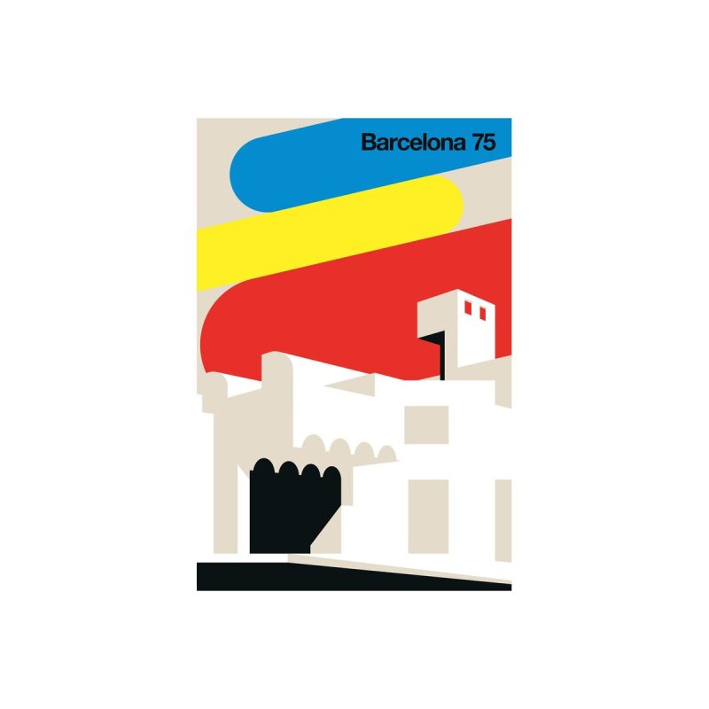 A.S. Création Leinwandbild Barcelona75