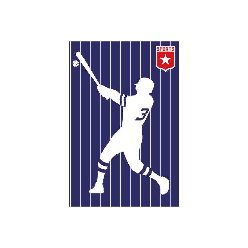 A.S. Création Leinwandbild Baseball