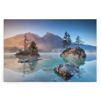 A.S. Cr&eacute;ation Leinwandbild Bergseeklar