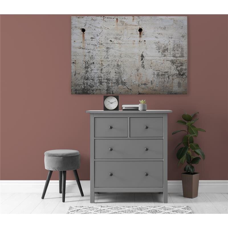 A.S. Création Leinwandbild Betonmauer