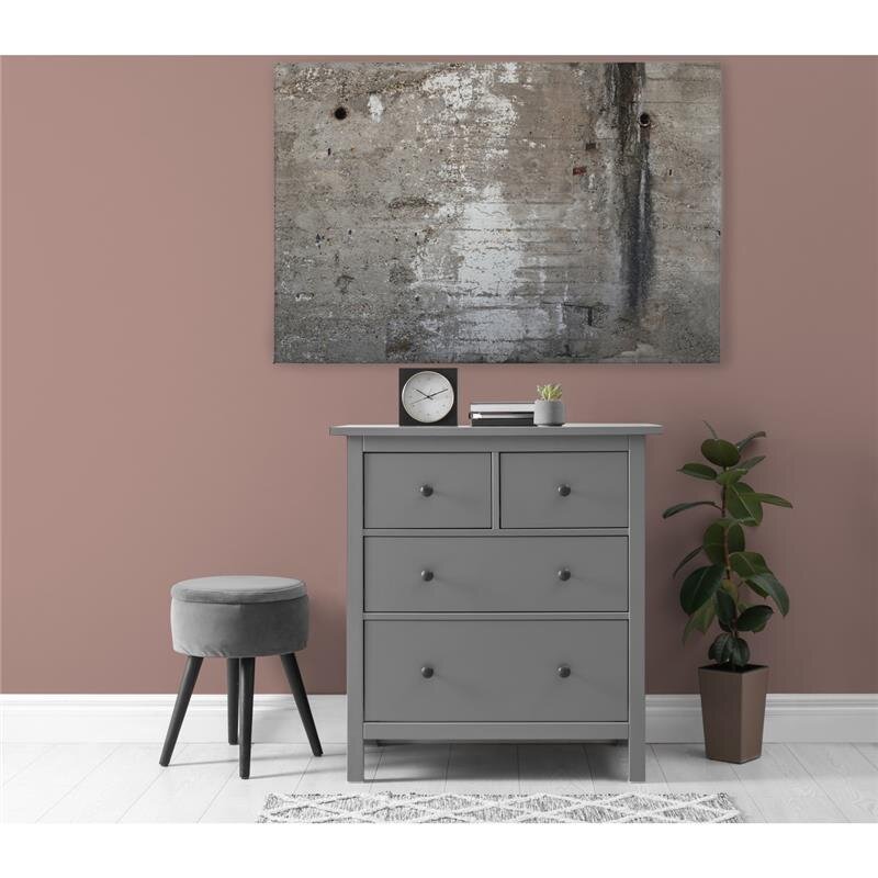 A.S. Création Leinwandbild Betonwand
