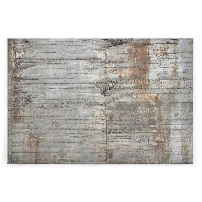 A.S. Création Leinwandbild Betonzaun