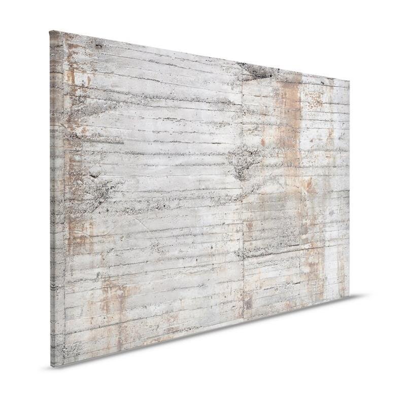 A.S. Création Leinwandbild Betonzaun