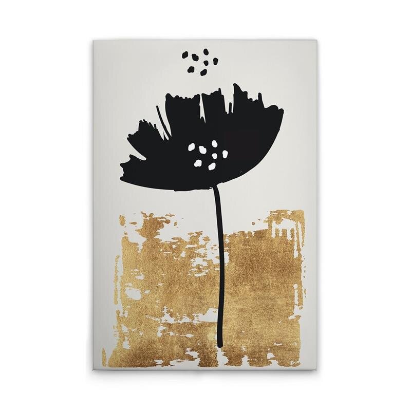 A.S. Création Leinwandbild Black Poppy