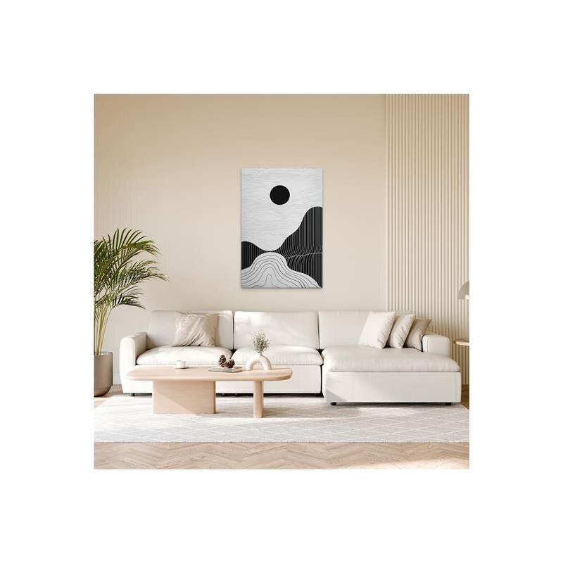 A.S. Création Leinwandbild Black Sun