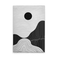 A.S. Cr&eacute;ation Leinwandbild Black Sun