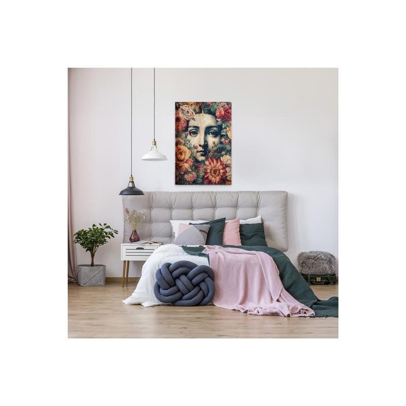 A.S. Création Leinwandbild Blooming Mona Lisa