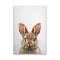 A.S. Cr&eacute;ation Leinwandbild Brown Baby Bunny