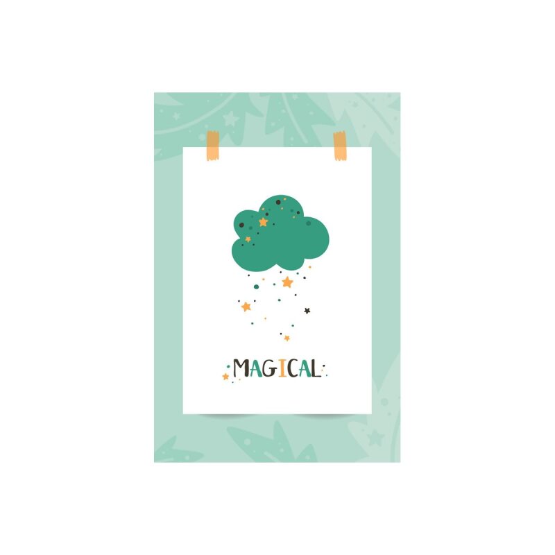 A.S. Création Leinwandbild Dream Big 3