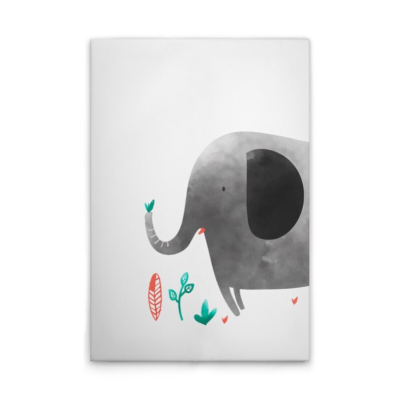 A.S. Création Leinwandbild Elephant Lion Giraffe 1