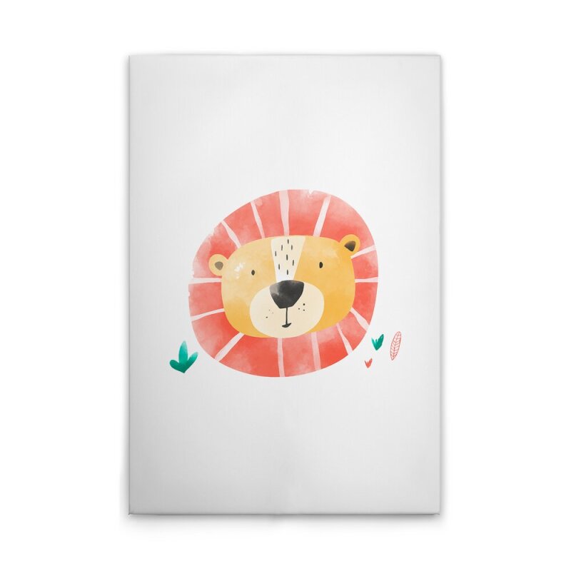 A.S. Création Leinwandbild Elephant Lion Giraffe 2