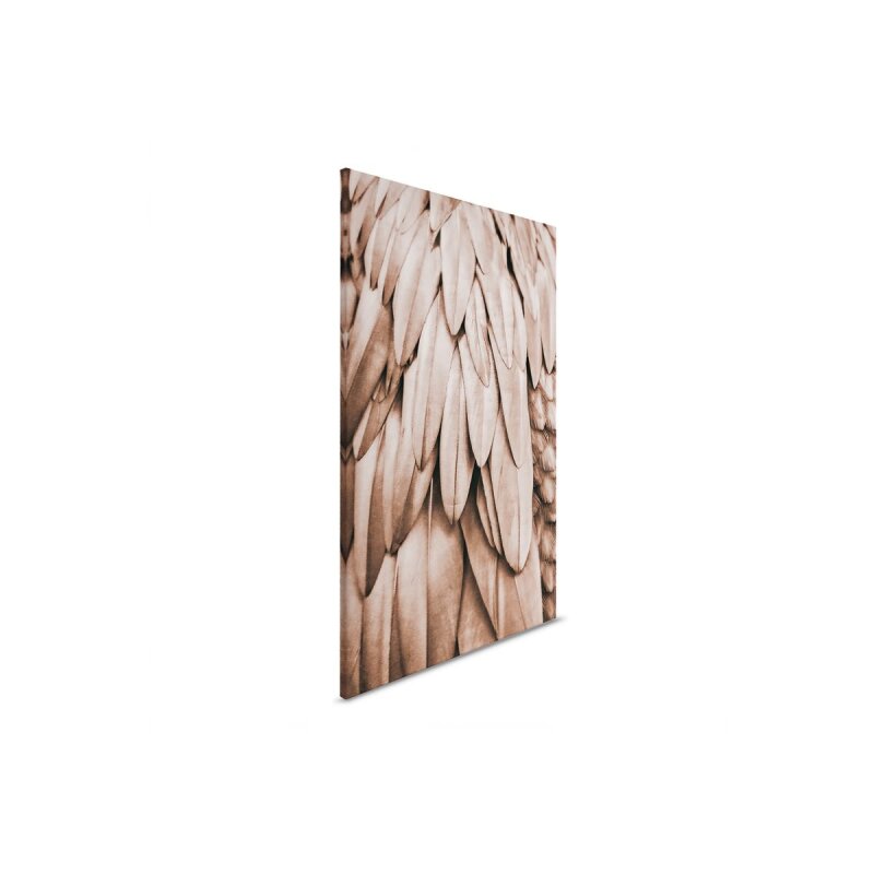 A.S. Création Leinwandbild Feathers 1