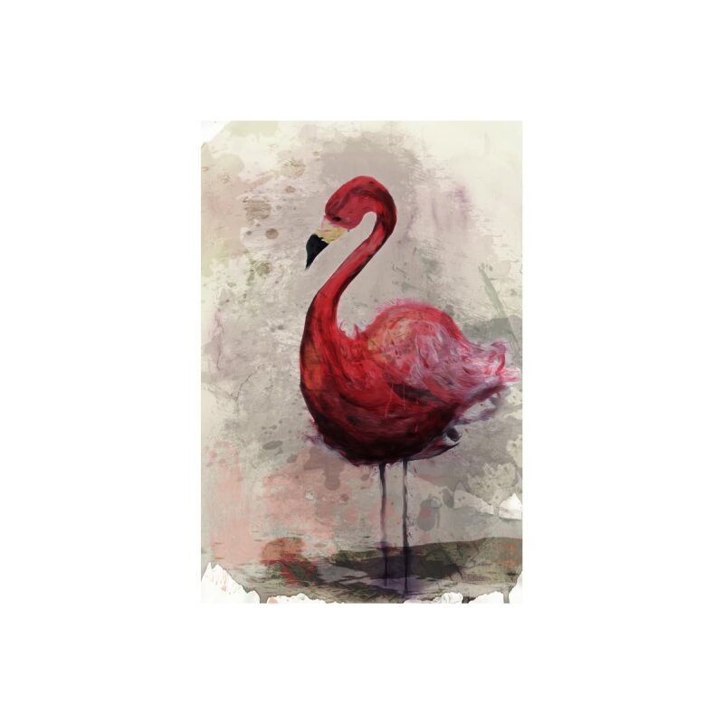 A.S. Création Leinwandbild Flamingo