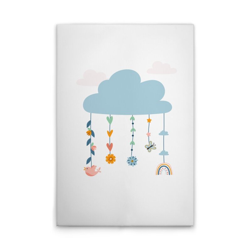 A.S. Création Leinwandbild Flower Bunny 1