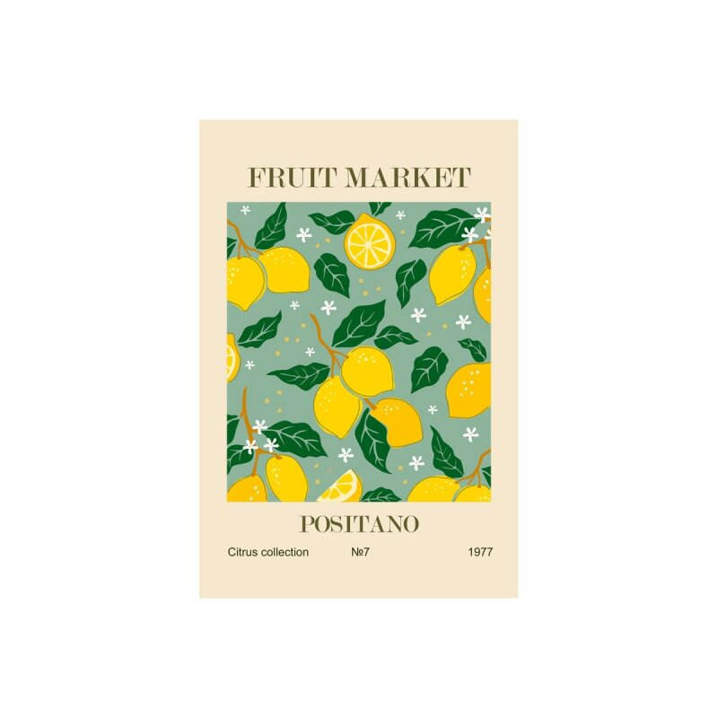 A.S. Création Leinwandbild Fruit Market 3