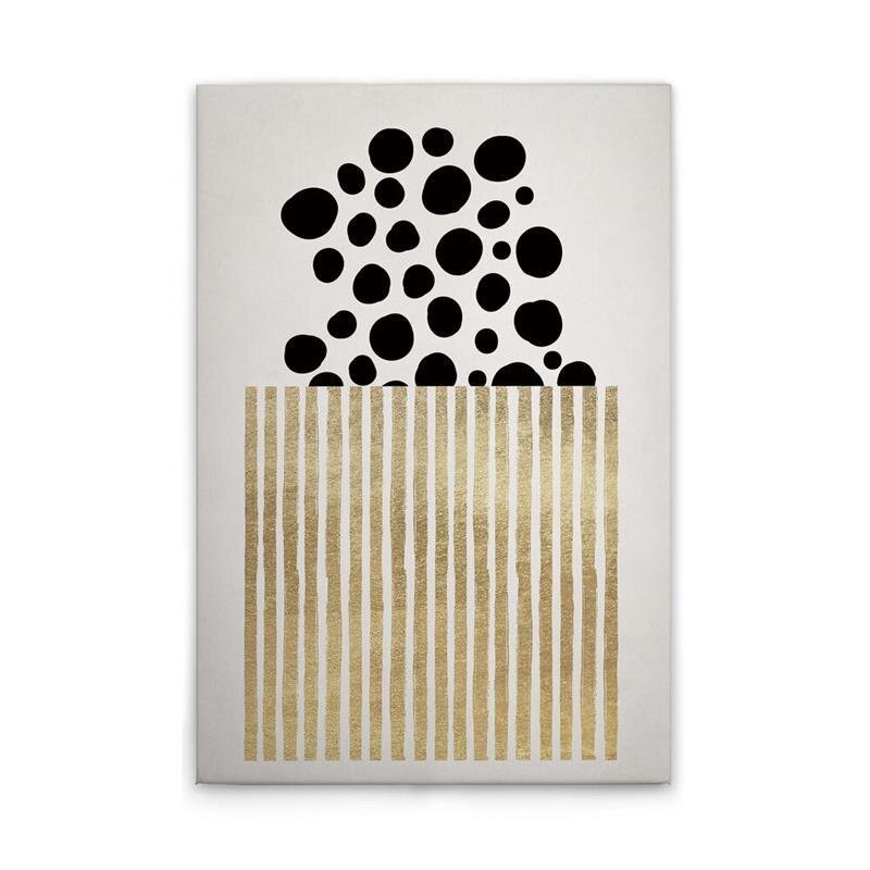 A.S. Création Leinwandbild Golden Popcorn