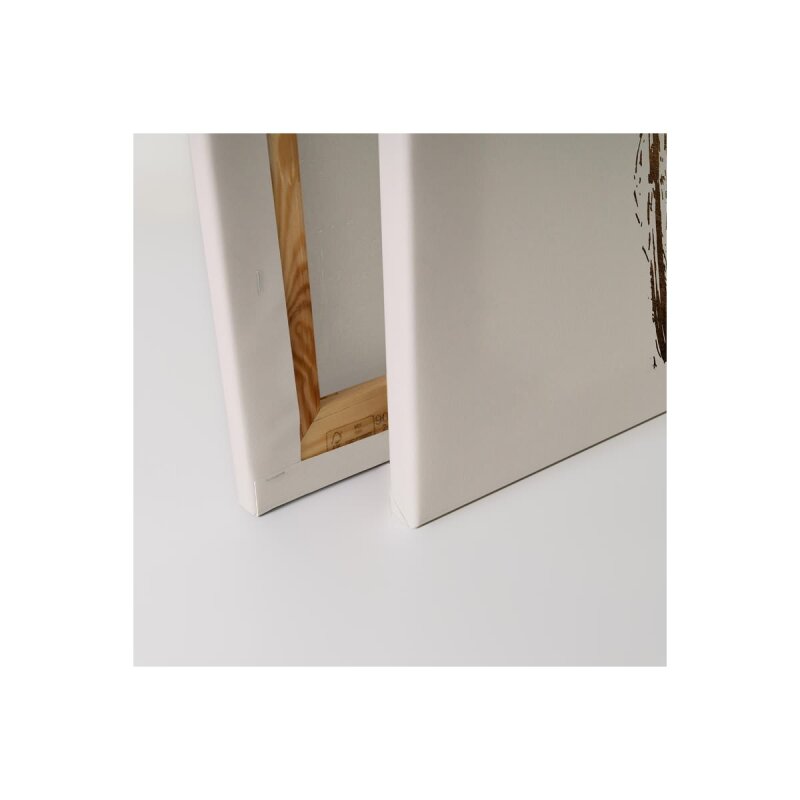 A.S. Création Leinwandbild Golden Scabiosa